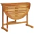 Sklopivi balkonski stol 90x60x72 cm od masivnog bagremovog drva