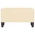 Klupa krem 70 x 35 x 41 cm od tkanine