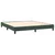 Vidaxl Box spring postelja z vzmetnico temno zelena 160x200 cm žamet
