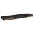 Plutajuće zidne police 2 kom crne 80 x 23,5 x 3,8 cm MDF