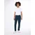 KnowledgeCotton Apparel Chino hlače Luca temno modra