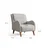 Atelier del Sofa Fotelja Nice Bergere, Siva