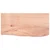 Zidna polica svjetlosmeđa 60x30x(2-6) cm obrađena hrastovina
