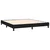Vidaxl Box spring postelja z vzmetnico črna 180x200 cm blago