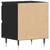 Noćni ormar 2 pcs Crni hrast 40 x 35 x 50 cm Konstruirano drvo