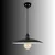 Opviq luster Hasir-20033, 1 × E27, crni