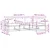 Set vanjskih sofa s jastukom 3 pcs Bijela i krem Poliester