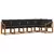 Set vanjskih sofa s jastukom 6 pcs Prirodna i crna