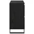 Kreveta 3 pcs Crni hrast 60 x 35 x 70 cm