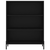 Ormarić s policama crni 69,5 x 32,5 x 90 cm konstruirano drvo