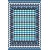 Conceptum Hypnose tepih Hmnt551, pravougaoni, 100 x 150 cm, plavi