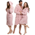 Moški kopalni plašč Teddy Pink S/M