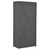 vidaXL Garderobna omara siva 79x40x170 cm iz blaga
