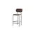 Venture Design Barski stol Ralf 49x47x105 cm rjav