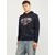 JACK & JONES Majica  mornarska / karminsko rdeča / bela