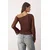 Trendyol Milla ženska bluza Twoaw26Bz00036, braon-braon