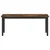 klupa Dimni hrast 110 x 35 x 45 cm Konstruirano drvo