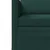 vidaXL 3-sedna sofa Temno zelena 190 x 81 x 82 cm Blago