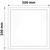 Avide Plafonjera LED, 24W, 2000 lm, 4000K, IP20 - ACSMNW-S-24W-ALU-SN