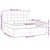 Vidaxl Box spring postelja z vzmetnico LED taupe 200x200 cm blago