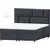 Boxspring postelja Lola - 140x200 cm - tkanine Cloud, Salvador