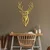 Wallity Zidna dekoracija Red Deer 3, 42x70 cm, Zlatna