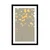 Plakat s paspartujem čar vejice - 60x90 black