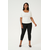 KAFFE CURVE Majica Britt bela