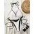 Bikini black white