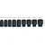Bosch Set kovanih nasadnih ključeva 6 - 14mm, 1/4, 9 delova, PRO Impact Socket 2608003034