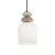 Luster na sajli VALISIA 3xE27/40W/230V bež/maslinasta
