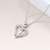 Ogrlica Elegant Cross - Srebrna KP28756