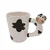 Cute&Cool HOME dekor šolja, kravica bela 260ml
