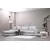 Atelier del Sofa Ugaona garnitura Loop 14 95x85x332cm Svetlosiva