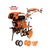 Ruris Kultivator Set R 651 Ksd Ruris 6 Hp - Diesel