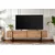Hanah Home TV Komoda Serenity, 180x50x29.5cm, Smeđe-Crna