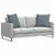 Jastučići za sofu 2 pcs Plava 80 x 80 cm Kordura tekstil