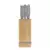 Berlingerhaus Komplet nožev BH-2974 with stand BAMBOO 6 pcs Taupe Collection