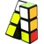shumee QiYi 1x2x3 črna