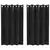 Zavjese za zamračivanje 2 pcs Crna 140 x 140 cm Baršun