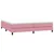 Box Spring krevet bez madracem ružičasti 200x220 cm baršun