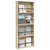 Polica za časopise s policom 2 pcs Sonoma hrast 60 x 12 x 70 cm