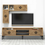 Hanah Home TV komoda Samba