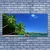 tulup.si Slika na platnu Palm trees beach landscape 140x70 cm