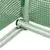 Plastenik s čeličnim okvirom zeleni 108 m2 18 x 6 x 2,85 m