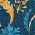 Predpražnik 40x60 cm William Morris Blue – Artsy Doormats