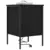 Noćni ormar 2 pcs Crni hrast 42 x 41 x 61 cm Konstruirano drvo