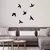 Wallity Zidna dekoracija Flying Birds, Crna