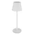 Globo 58488W - LED prigušiva dodirna punjiva spoljašnja stona lampa 3u1 VANNIE 3W/5V IP54 bela
