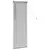 Venecijanski zastore Srebrno 130 x 45 cm Aluminij